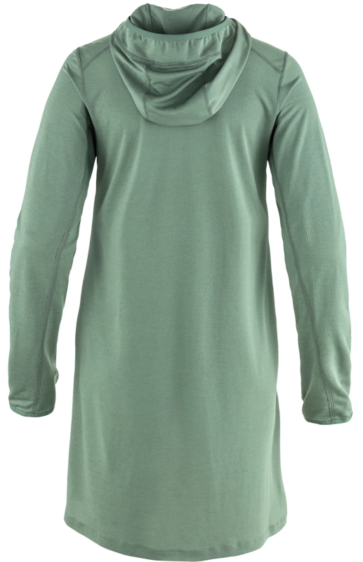 Abisko Sun Hoodie Dress W, kolor: 614 - Patina Green, 2