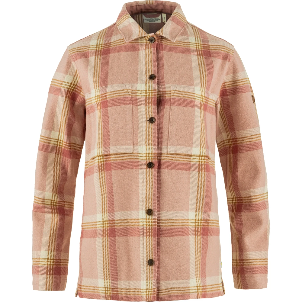 Singi Flannel Overshirt W, kolor: 302-300 - Chalk Rose-Dusty Rose