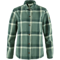 Singi Flannel Overshirt W, kolor: 614-679 - Patina Green-Deep Patina