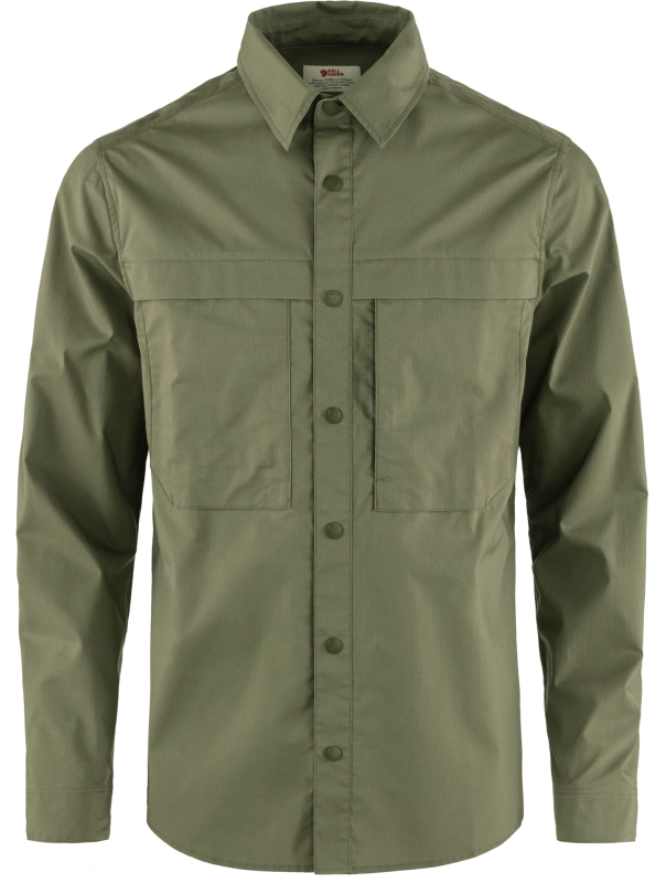 Abisko Trail Shirt LS, kolor: 620 - Green
