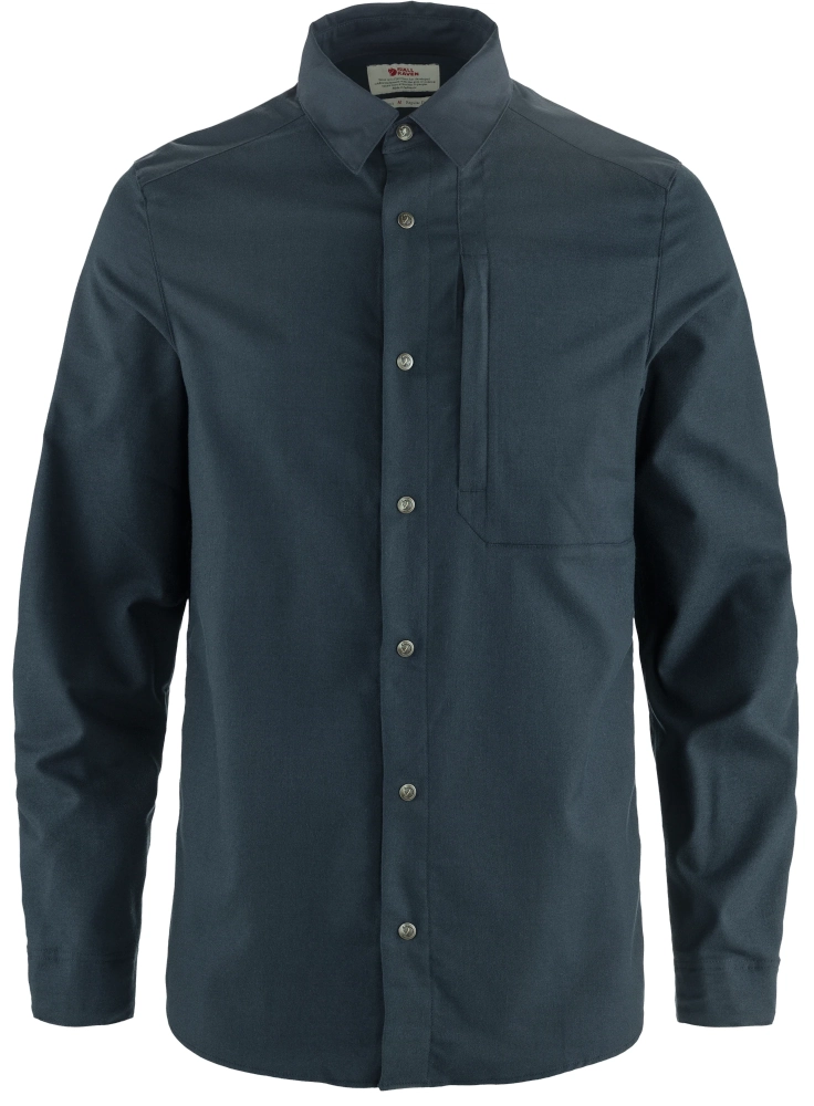 Keb Trekking Shirt LS, kolor: 555-555 - Dark Navy-Dark Navy