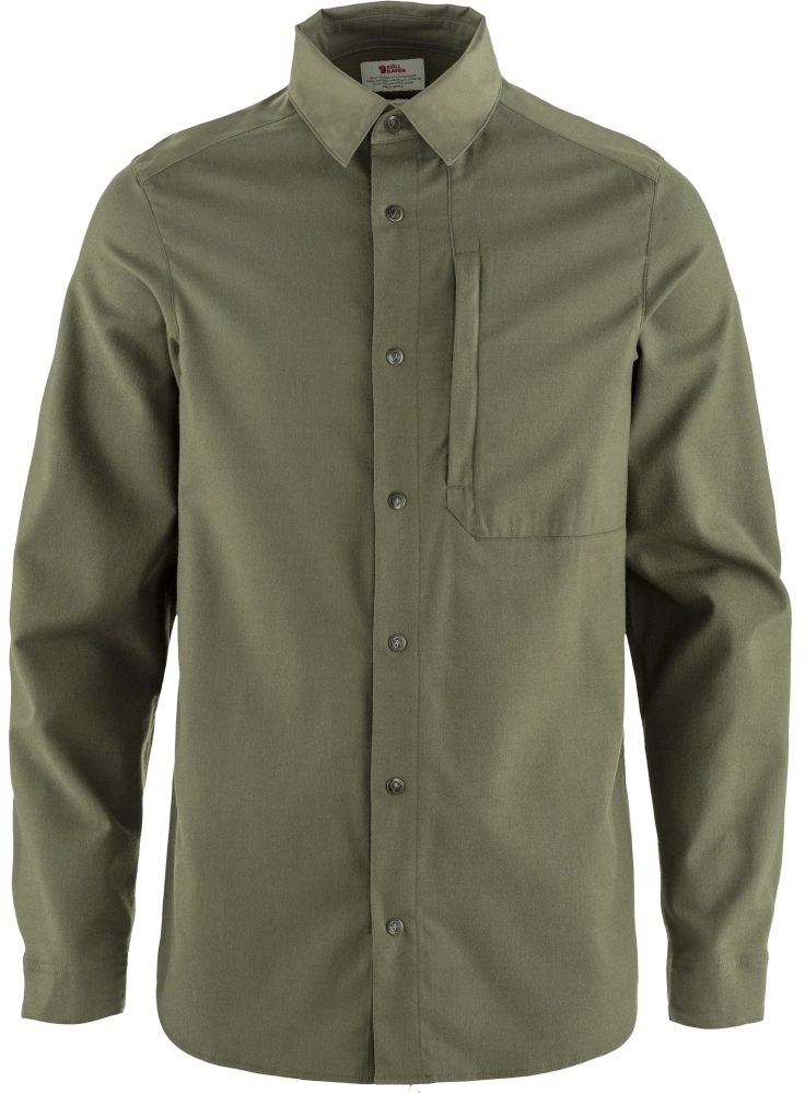 Keb Trekking Shirt LS, kolor: 625-625 - Laurel Green-Laurel Green