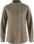 Ovik Hemp Shirt LS W, kolor: 244 - Suede Brown