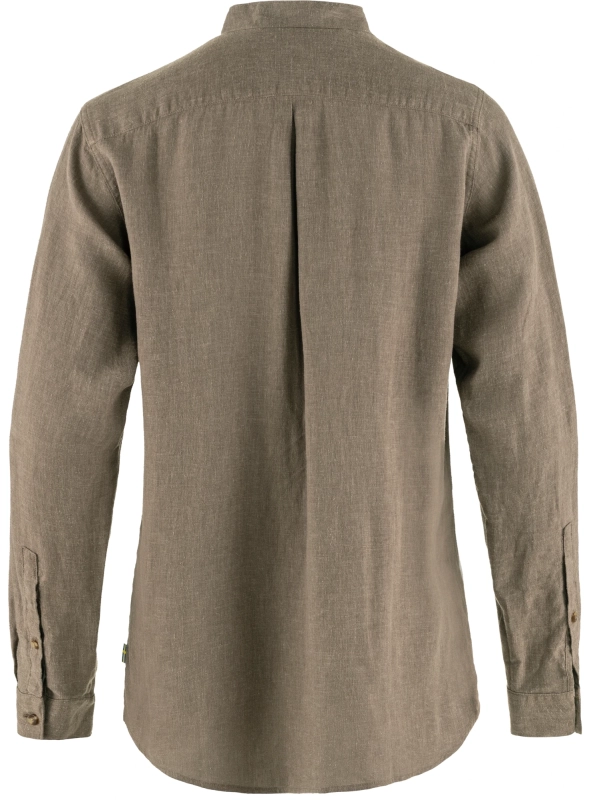 Ovik Hemp Shirt LS W, kolor: 244 - Suede Brown