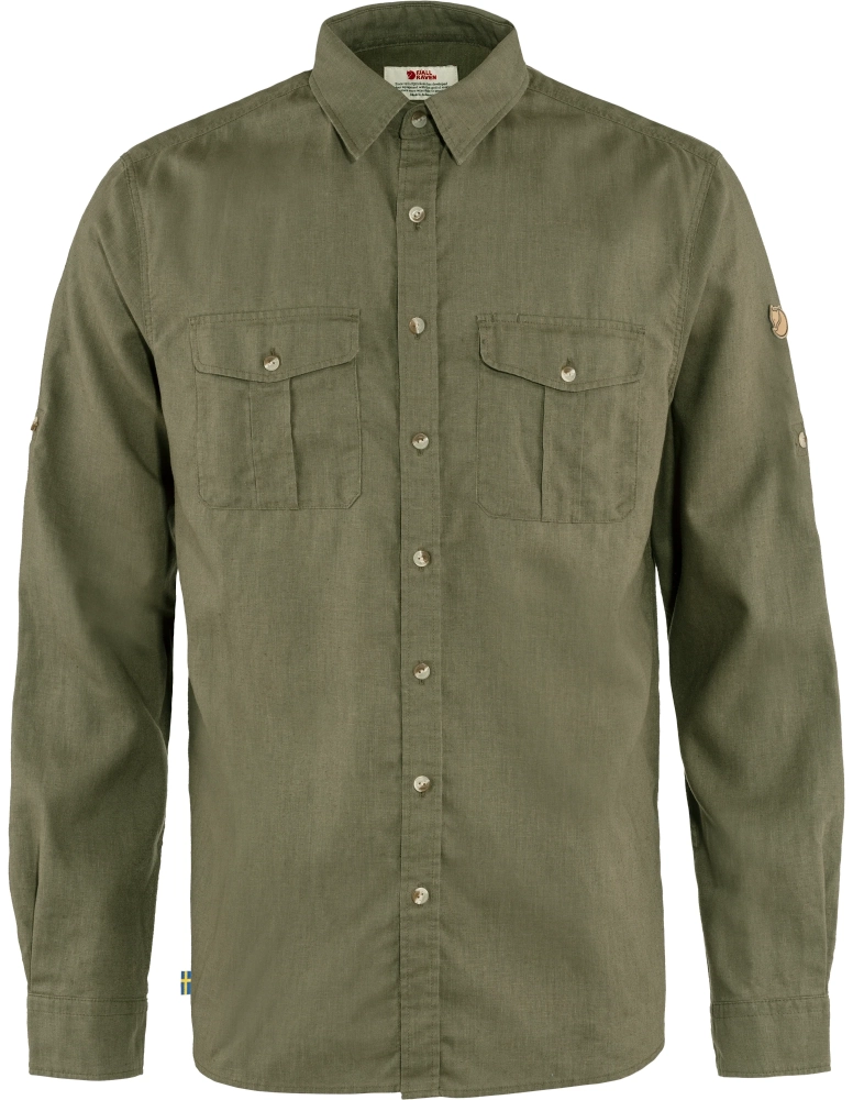 Fjallraven Ovik Travel Shirt LS, kolor: 620 - Green