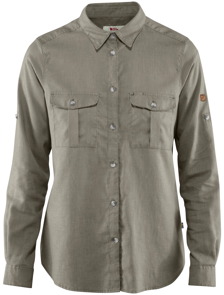 Ovik Travel Shirt LS W, kolor: 021 - Fog