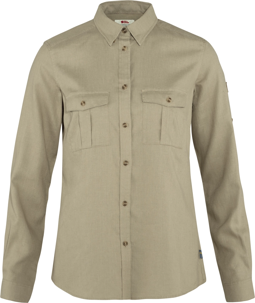 Ovik Travel Shirt LS W, kolor: 195 - Dune Beige