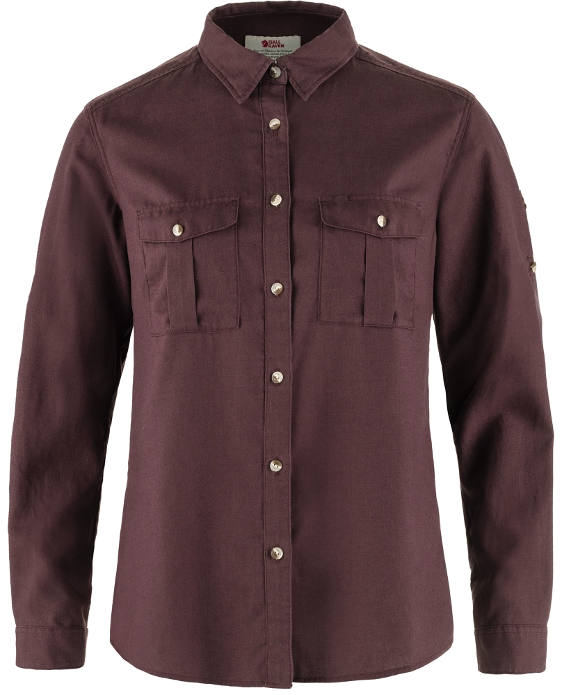 Ovik Travel Shirt LS W, kolor: 357 - Port