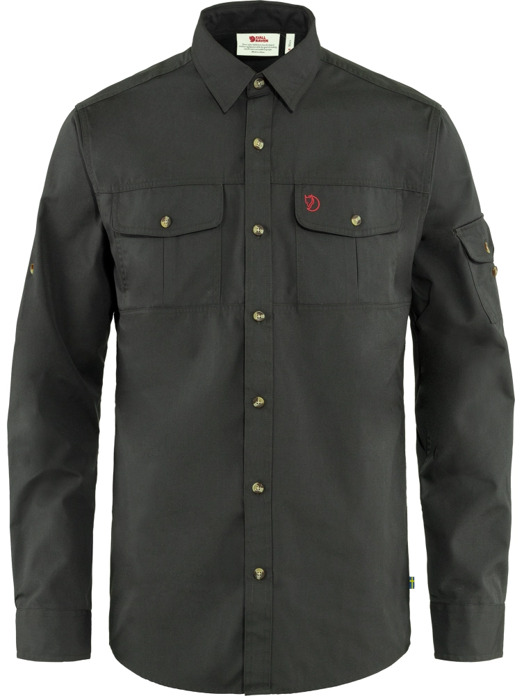 Fjallraven Singi Trekking Shirt LS, kolor: 030 - Dark Grey