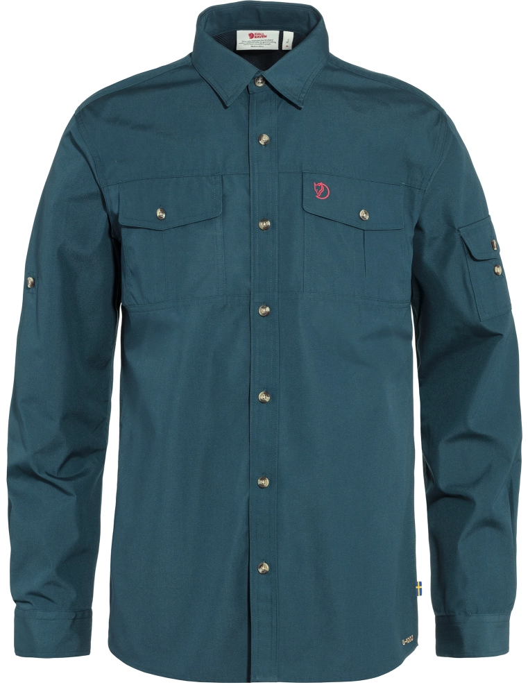 Fjallraven Singi Trekking Shirt LS, kolor: 570 - Mountain Blue