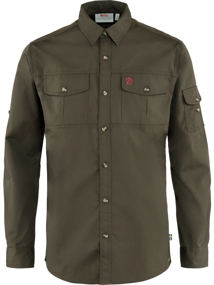 Fjallraven Singi Trekking Shirt LS, kolor: 633 - Dark Olive