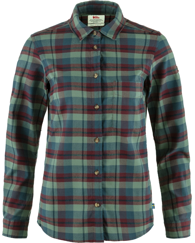 Singi Fjall Shirt W, kolor: 357-614 - Port-Patina Green