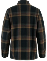 Singi Flannel Overshirt, kolor: 555-265 - Dark Navy-Wood Brown