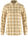 Ovik Flannel Shirt LS W, kolor: 113-196 - Fossil-Dune Beige