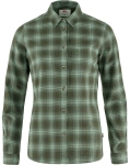 Ovik Flannel Shirt LS W, kolor: 662-614 - Deep Forest-Patina Green