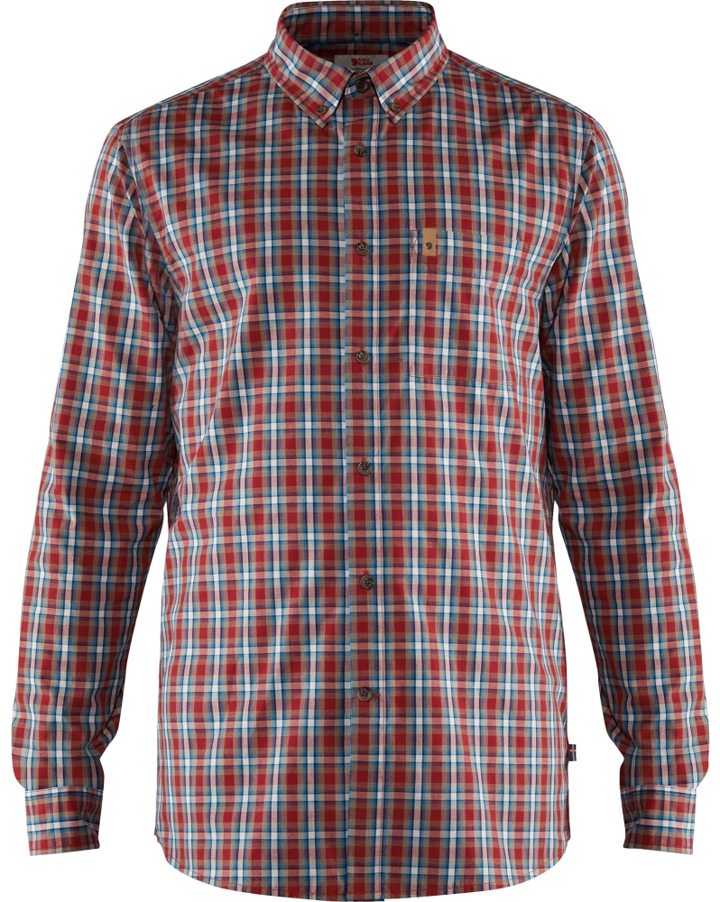 Ovik Shirt LS, kolor: 325 - Deep Red