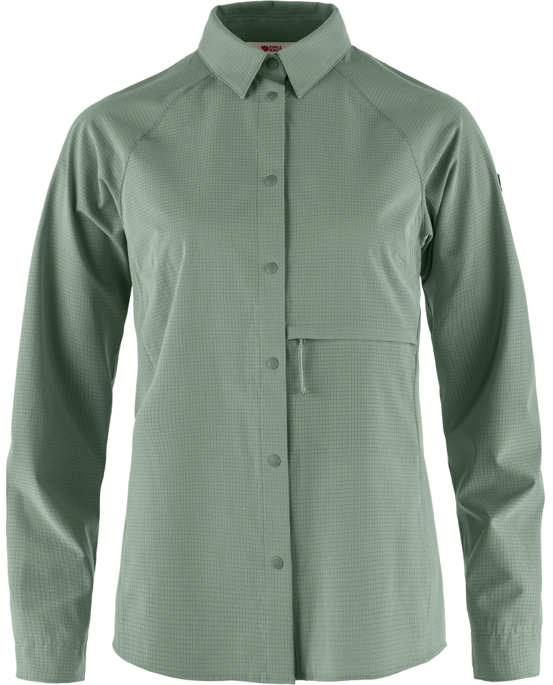 Abisko Trekking Shirt W, kolor: 614 - Patina Green, 1
