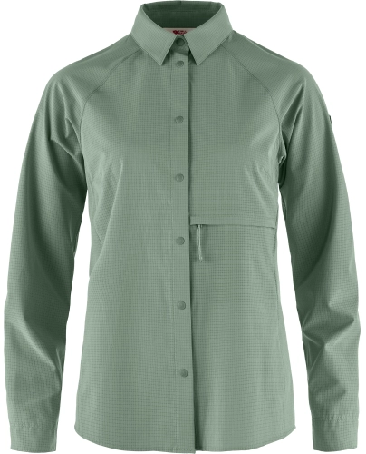 Abisko Trekking Shirt W, kolor: 614 - Patina Green, 1