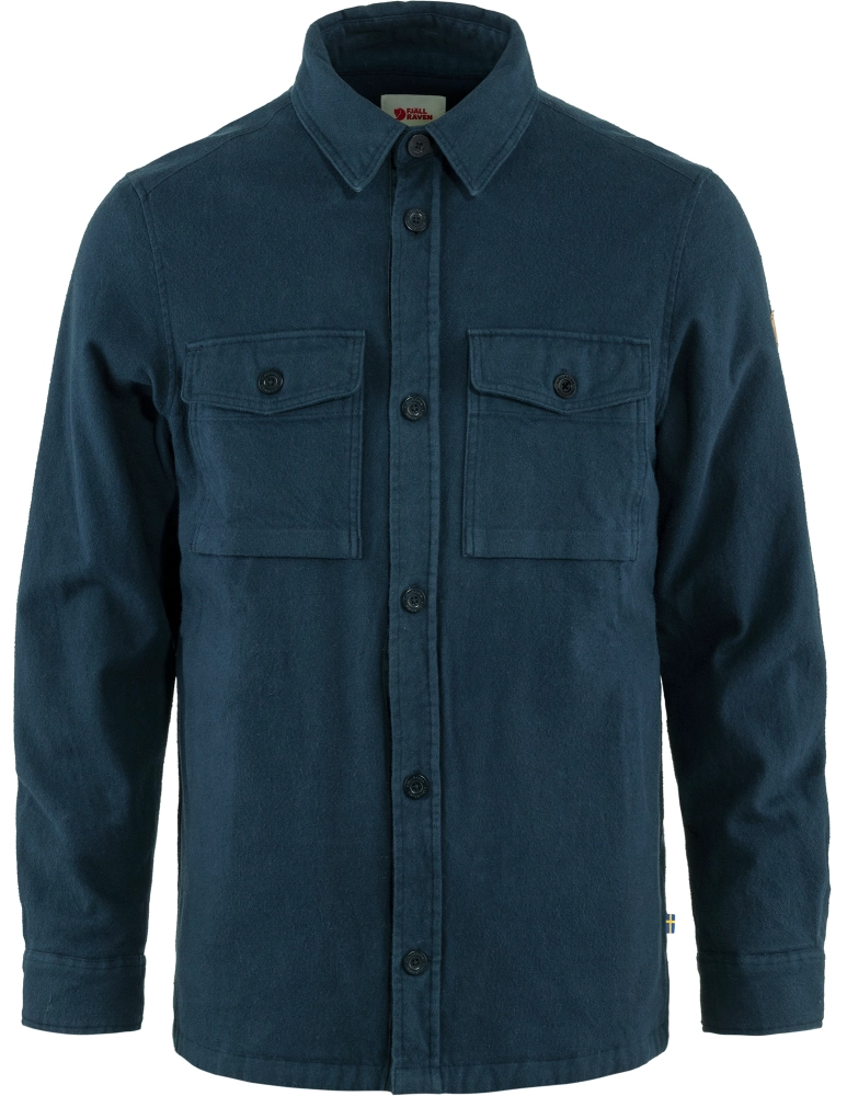 Ovik Lite Padded Shirt, kolor: 555-555 - Dark Navy-Dark Navy