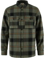 Ovik Lite Padded Shirt, kolor: 662-550 - Deep Forest-Black