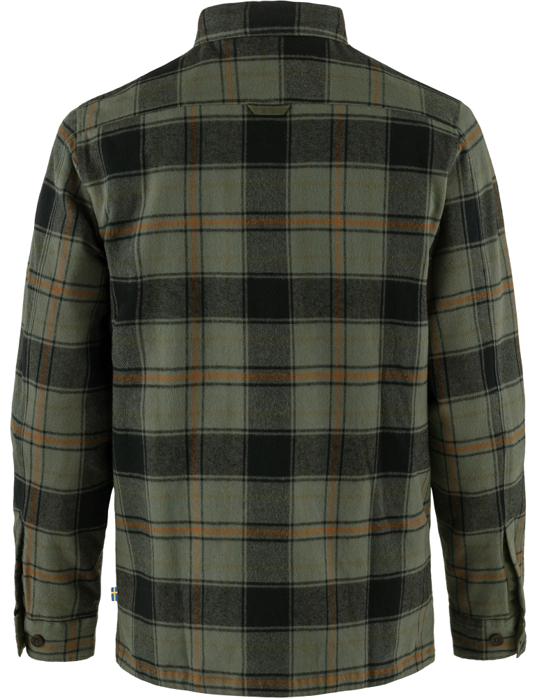 Ovik Lite Padded Shirt, kolor: 662-550 - Deep Forest-Black