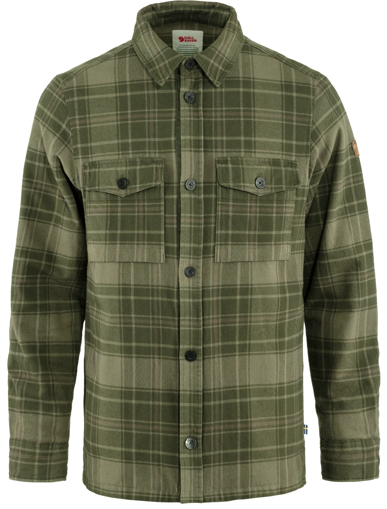 Ovik Lite Padded Shirt, kolor: 662-625 - Deep Forest-Laurel Green