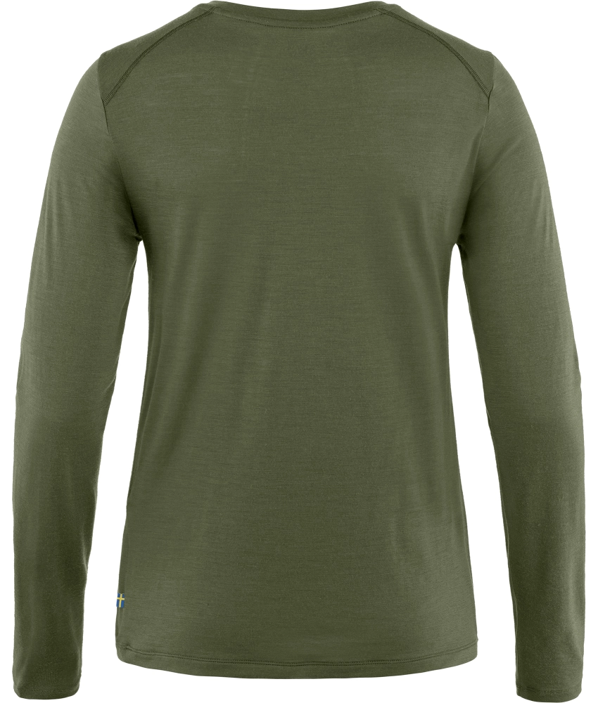 Abisko Wool LS W, kolor: 625 - Laurel Green