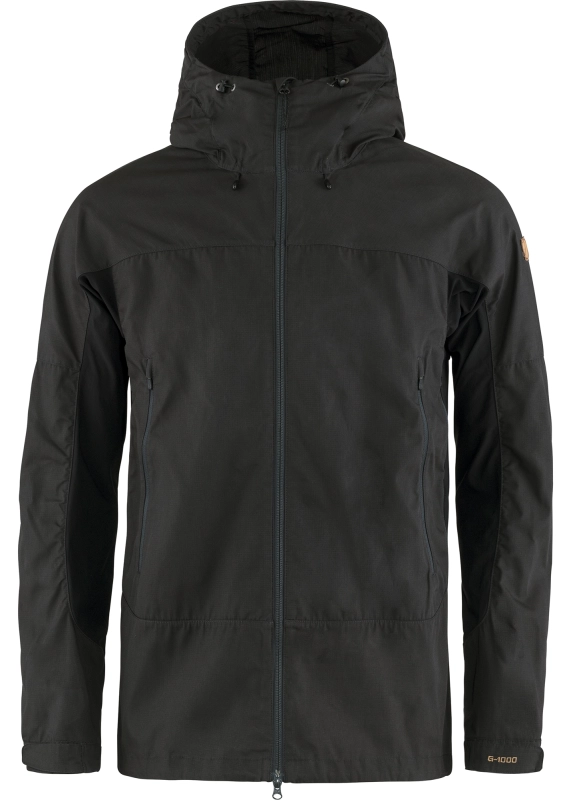 Abisko Lite Trekking Jacket, kolor: 030-550 - Dark Grey-Black, 1