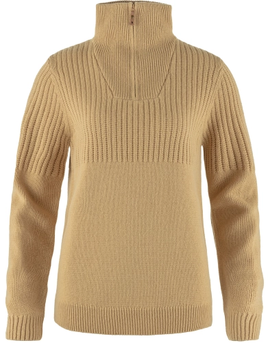 Ovik Half Zip Knit W, kolor: 196 - Dune Beige