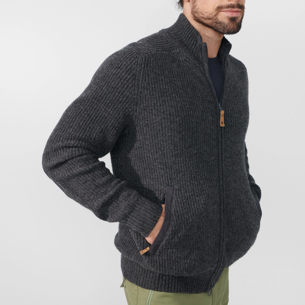 Ovik Zip Cardigan Knit