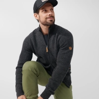 Ovik Zip Cardigan Knit