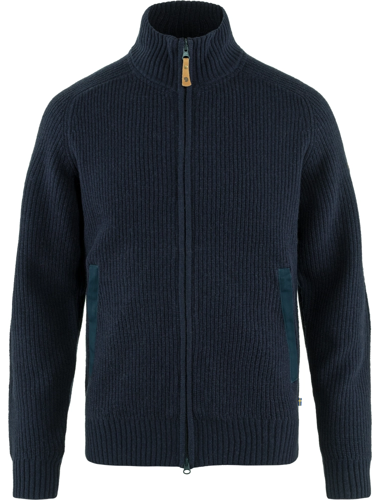 Ovik Zip Cardigan Knit, kolor: 555 - Dark Navy