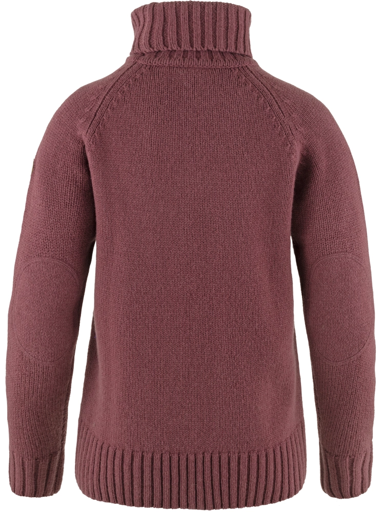 Ovik Cable Knit Roller Neck W, kolor: 410 - Mesa Purple