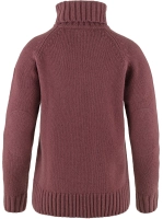 Ovik Cable Knit Roller Neck W, kolor: 410 - Mesa Purple