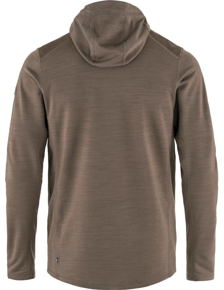 Keb Fleece Hoodie, kolor: 244 - Suede Brown
