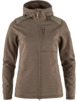 Keb Fleece Hoodie W, kolor: 244 - Suede Brown