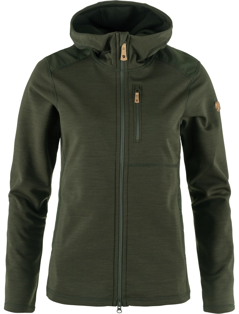 Keb Fleece Hoodie W, kolor: 662 - Deep Forest