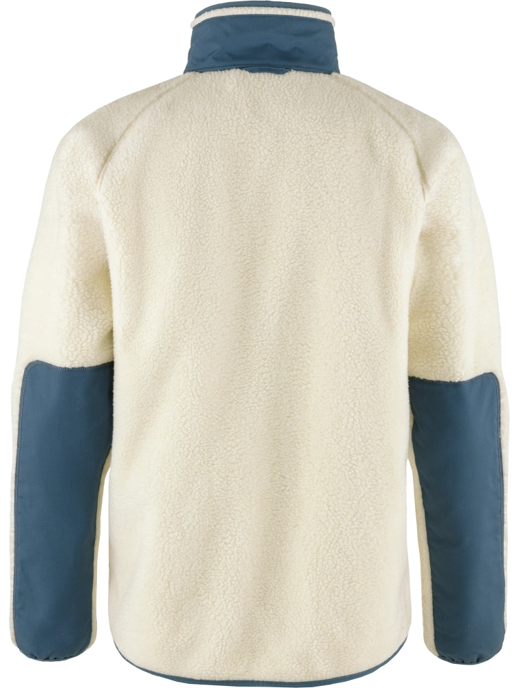 Vardag Pile Jacket, kolor: 113-534 - Chalk White-Indigo Blue