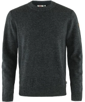 Ovik Round-neck Sweater, kolor: 030 - Dark Grey, 1