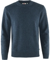 Ovik Round-neck Sweater, kolor: 560 - Navy, 1