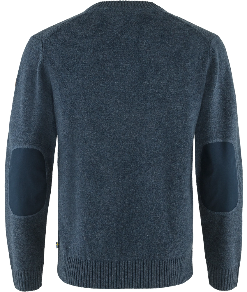 Ovik Round-neck Sweater, kolor: 560 - Navy, 2
