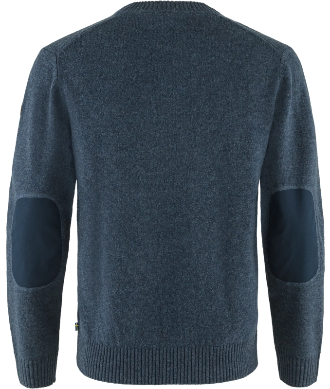 Ovik Round-neck Sweater, kolor: 560 - Navy, 2