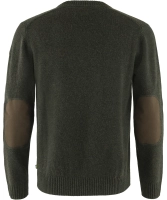 Ovik Round-neck Sweater, kolor: 633 - Dark Olive, 2