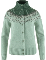 Ovik Knit Cardigan W, kolor: 674-679 - Misty Green-Deep Patina