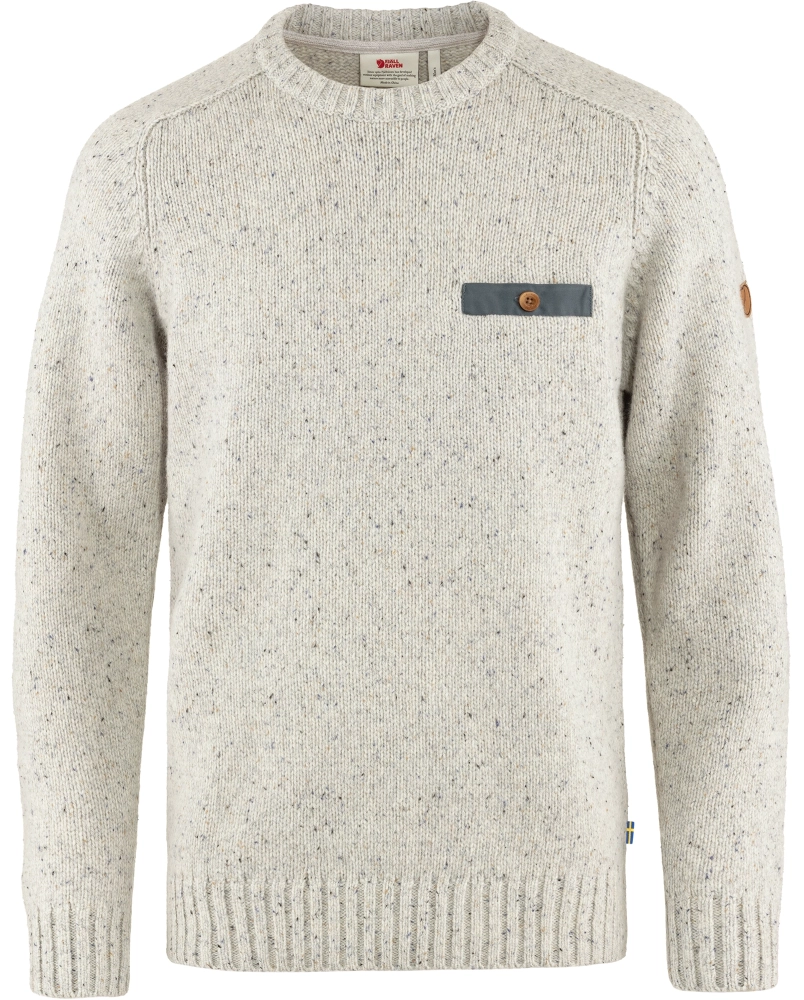 Lada Round Neck Sweater, kolor: 113 - Chalk White
