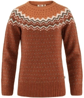 Ovik Knit Sweater W, kolor: 215-242 - Autumn Leaf-Desert Brown