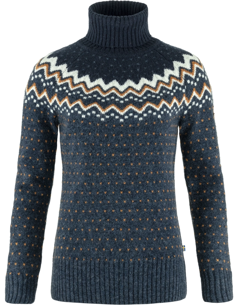 Ovik Knit Roller Neck W, kolor: 560-555 - Navy-Dark Navy