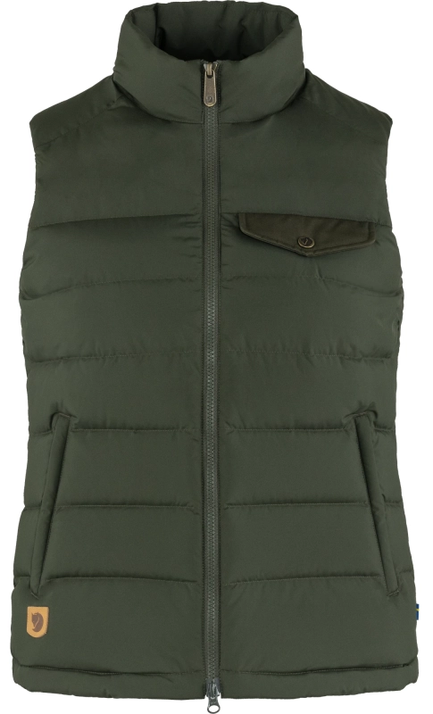 Greenland Down Liner Vest W, kolor: 662 - Deep Forest