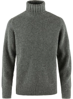 Ovik Roller Neck Sweater, kolor: 020-999 - Grey-Melange