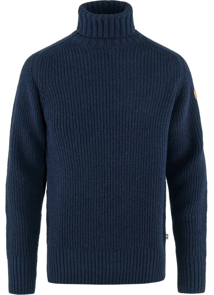Ovik Roller Neck Sweater, kolor: 555 - Dark Navy